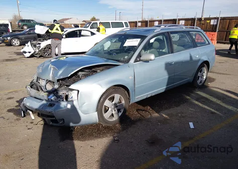 2003 Audi A6 Avant from USA, damaged, VIN WAUVT64B53N051204